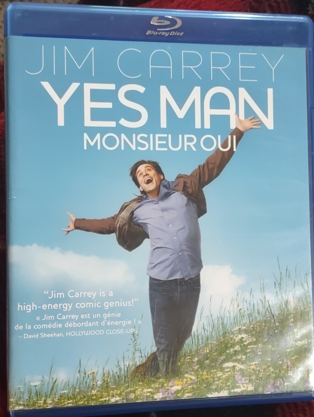 Yes Man, Comedy, Jim Carrey Blu-ray EUC